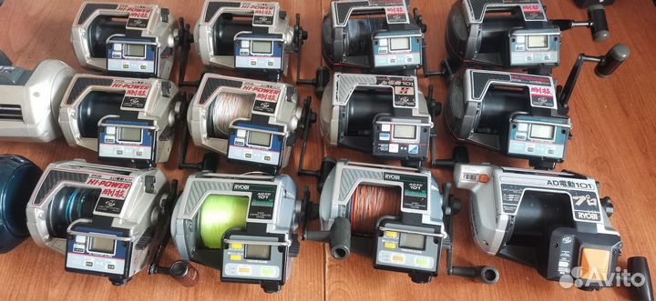 Электрокатушка морская на треску Ryobi