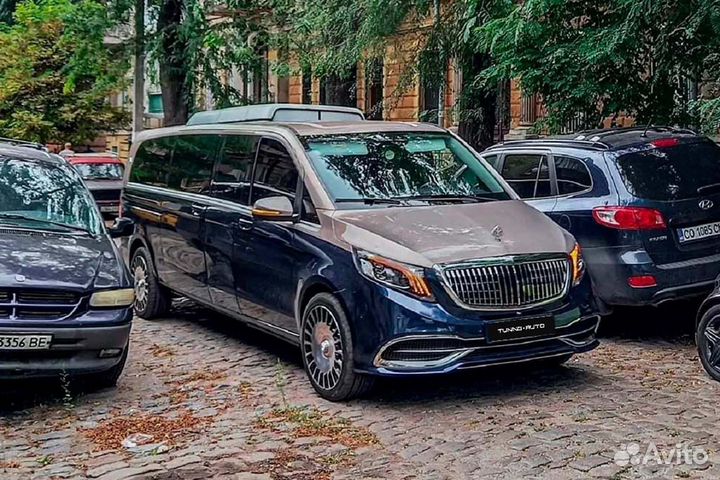 Обвес Mercedes Benz Майбах v-class стиль s-class T