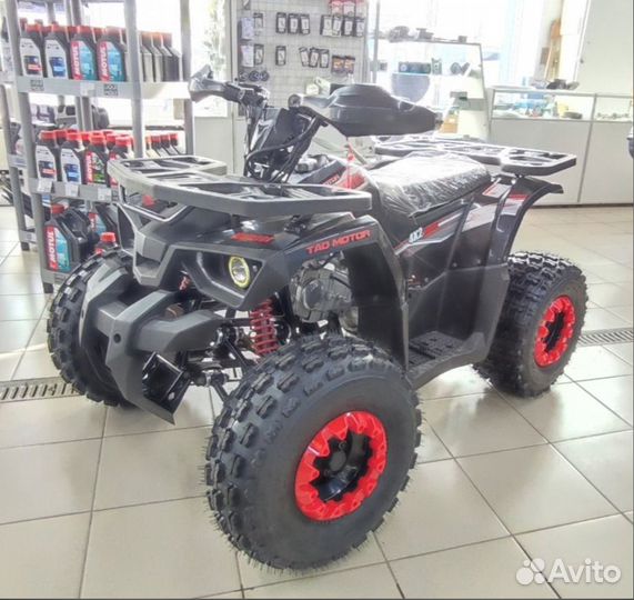 Квадроцикл Avantis Hunter 8 New черно-красный