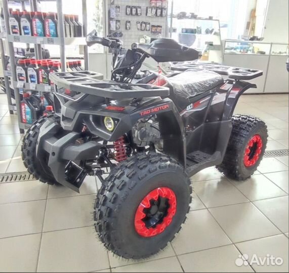 Квадроцикл Avantis Hunter 8 New черно-красный