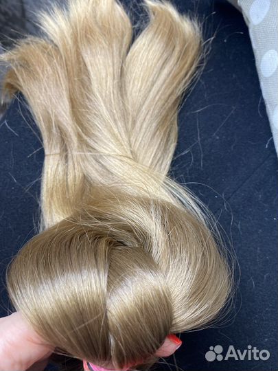 Детские/малышковые волосы 42 см 97 г тонюська