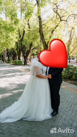 Свадебное платье бу