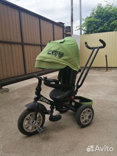 Велосипед коляска детский