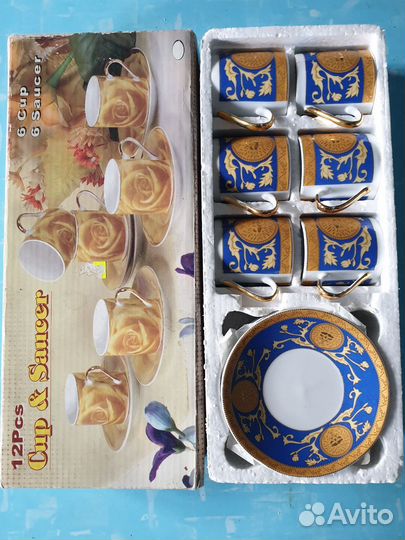 Кофейные чашки набор из 6 штук