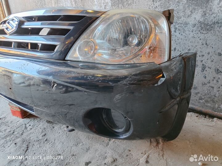 Ноускат передний бампер Suzuki Grand Vitara