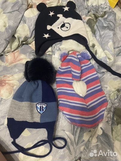 Шапка шлем детские