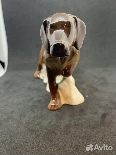 Статуэтка Собака Ирландский сеттер лфз СССР