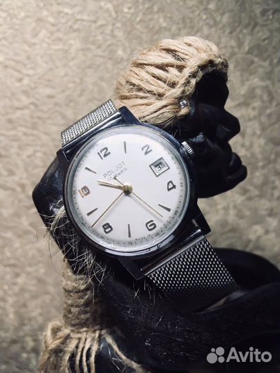 Часы poljot 17 jewels СССР костюмник сохран