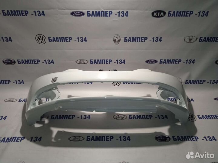 Бампер передний renault logan 2 Белый