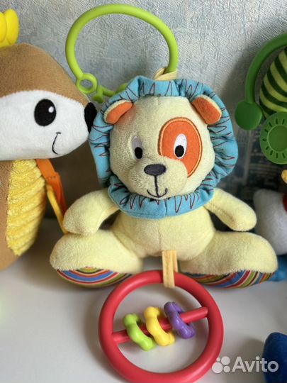 Игрушки погремушки пакетом