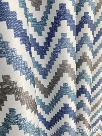 Шторы новые Блэкаут рогожка 4 м