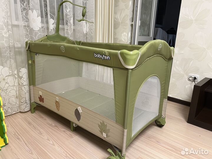 Манеж-кровать