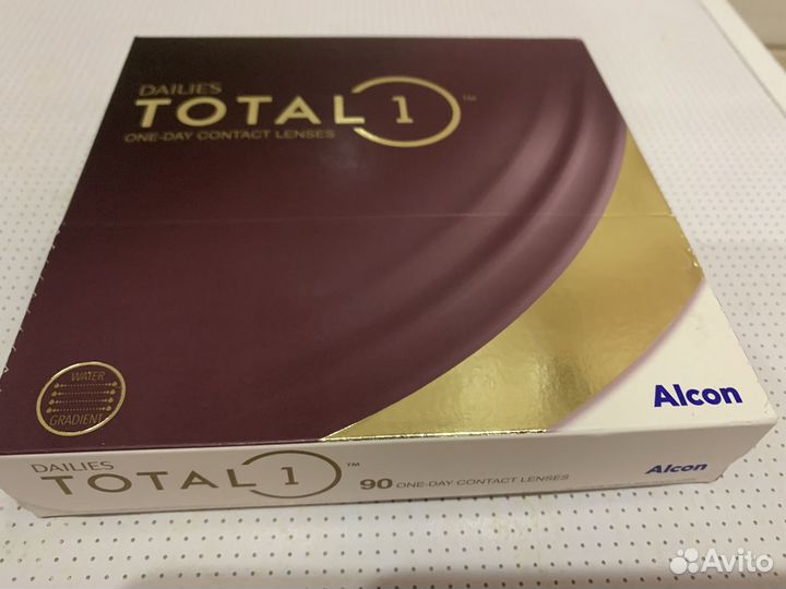 Линзы контактные Alcon total 1