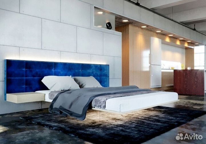 Каркас парящей кровати металлический