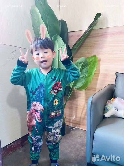 Комбинезон флисовый 92 98 122