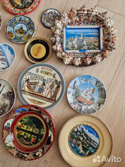 Тарелка настенная керамика