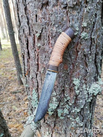 Охотничий нож Грибник-3 (сталь 9хс ручная ковка)