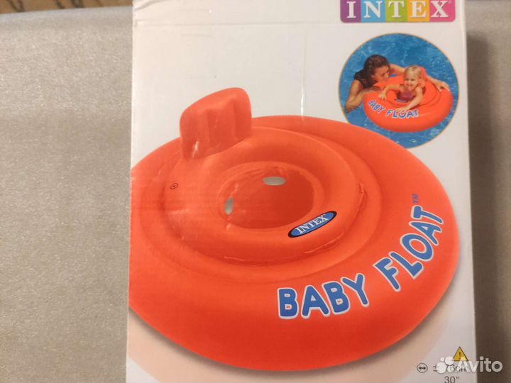 Надувной круг детский intex