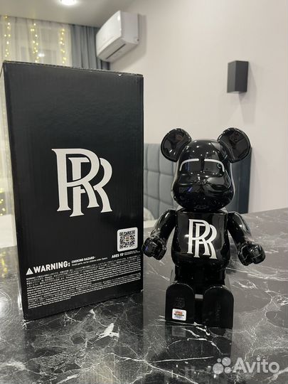 Мишка bearbrick rolls royce