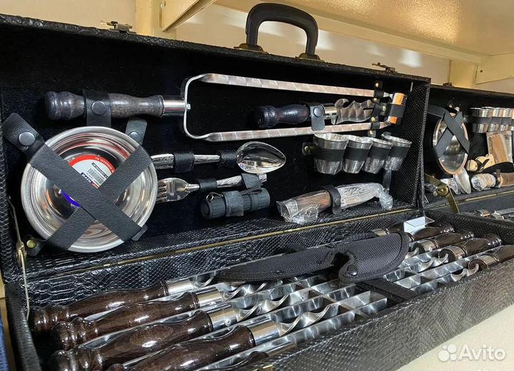 Подарочный набор для мужчины с шампурами