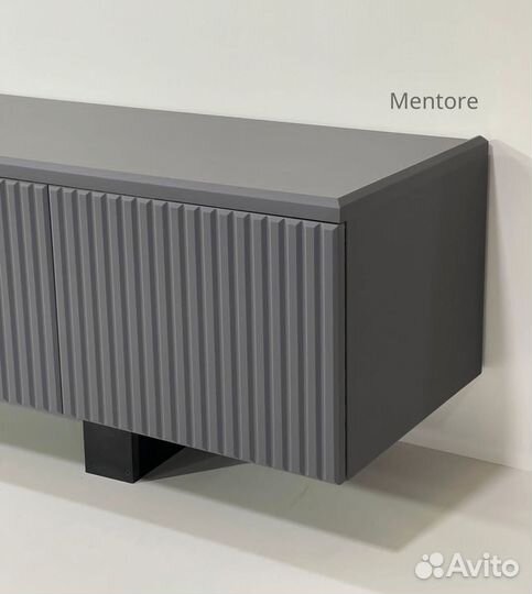 Тумба тв Bravo в цвете графит / 1800х400х300 мм