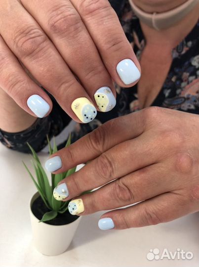 Комбинированный маникюр