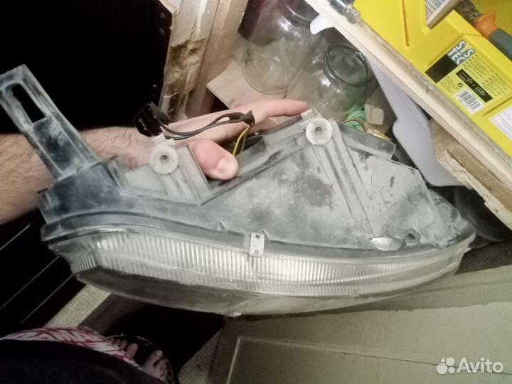 Стекло на фару калина 1