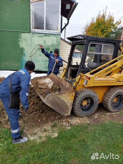 Услуги мини погрузчика