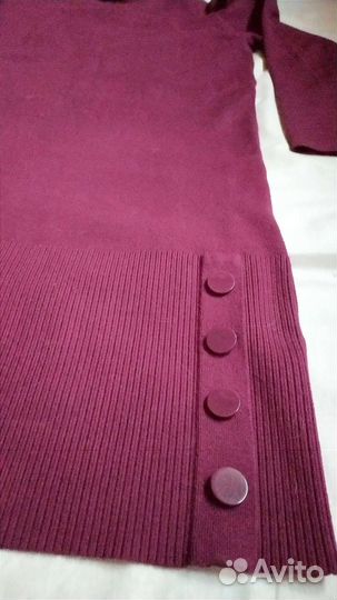 Трикотажное женское платье