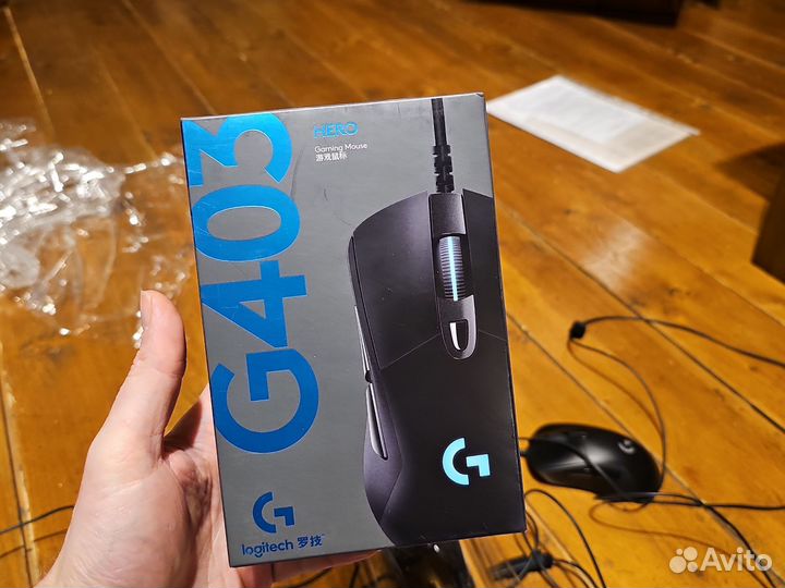 Игровая мышка Logitech G403 hero с нюансом