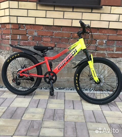 Новый детский велосипед радиус 22