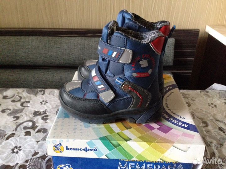 Зимние ботинки котофей