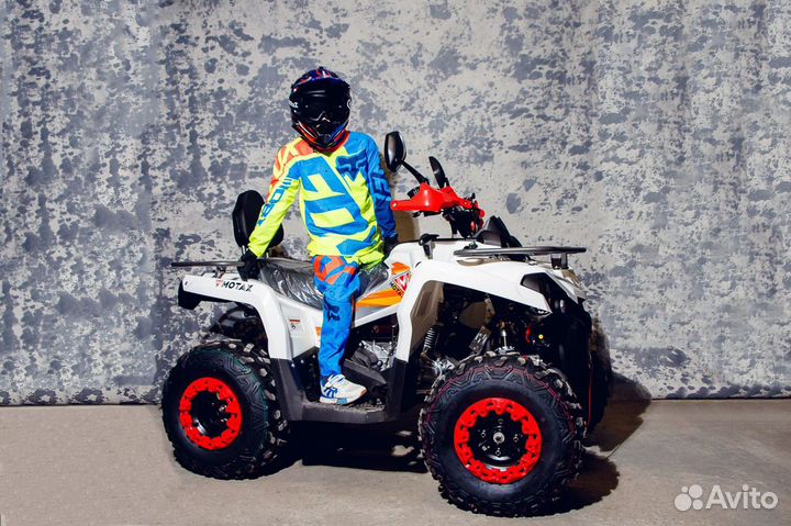 Квадроцикл Motax ATV Grizlik 200 Ultra белый