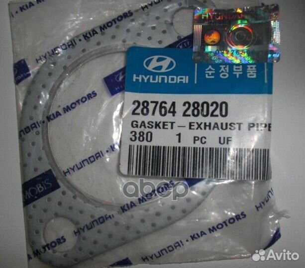 Прокладка выхлопной трубы KIA cerato P1N-A012;0