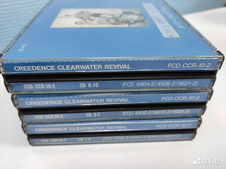 Фирменные компакт диски (10 CD) Creedence