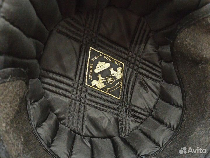 Меховая мужская кепка