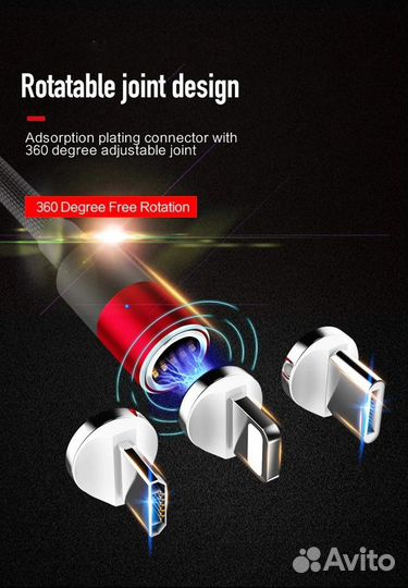 Магнитный кабель Baseus