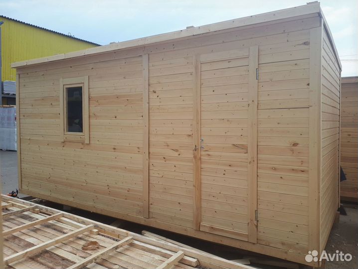 Хозблок домик