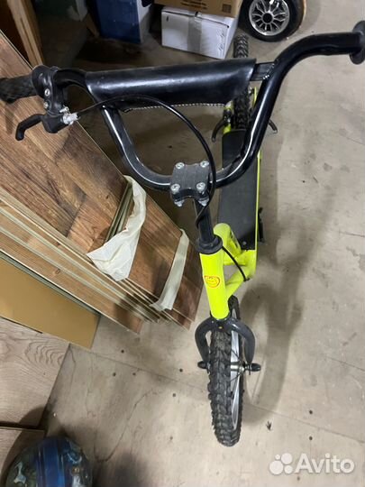 Самокат детский двухколесный бу