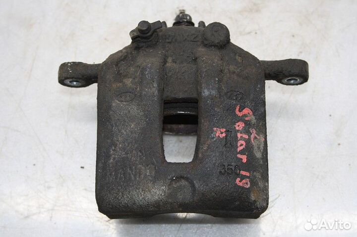 Суппорт передний правый hyundai solaris 2017