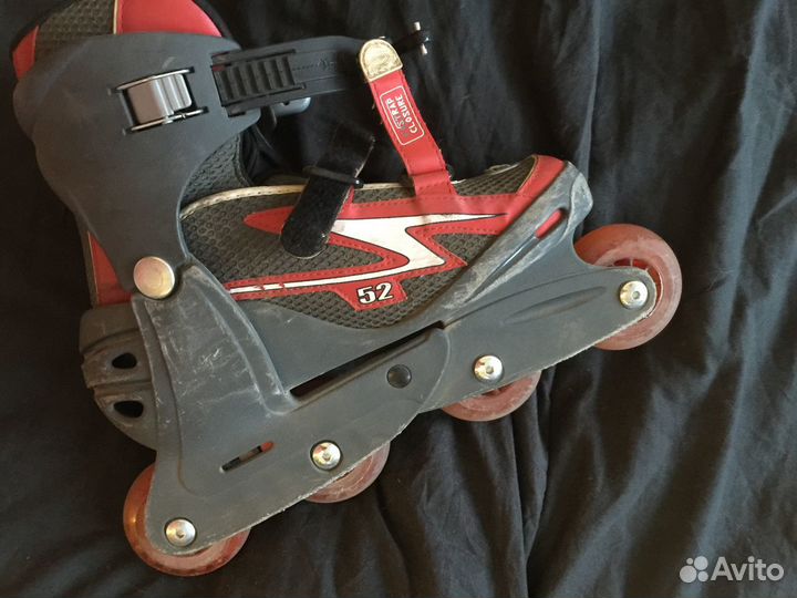 Роликовые коньки, раздвижные 36-40 размер