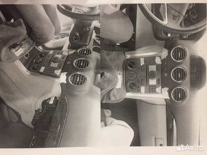 Головное устройство на Opel Antara