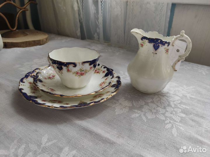 Антикварный кофейный сервиз Англия