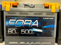 Аккумулятор автомобильный Fora60Ah/Opel/lada