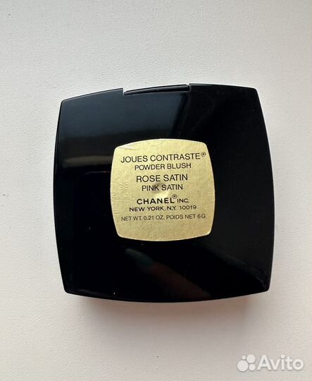 Chanel пудра румяна pink satin
