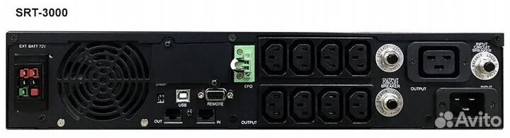 Интерактивный ибп Powercom smart SPR-3000 SRT-3000