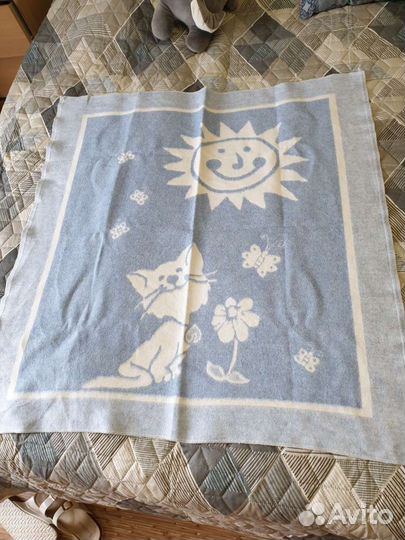 Одеяло байковое детское
