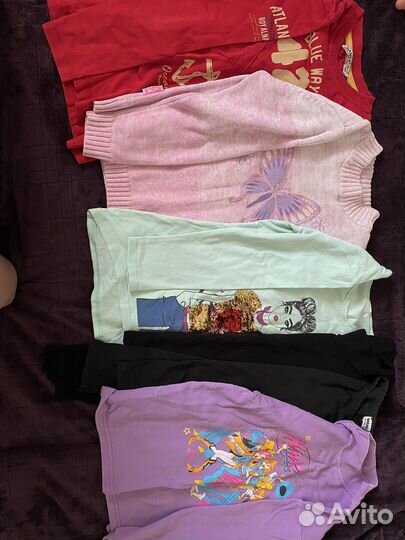 Вещи на девочку 110/116 пакетом