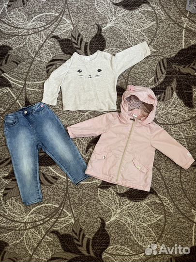 Пакет вещей на девочку H&M