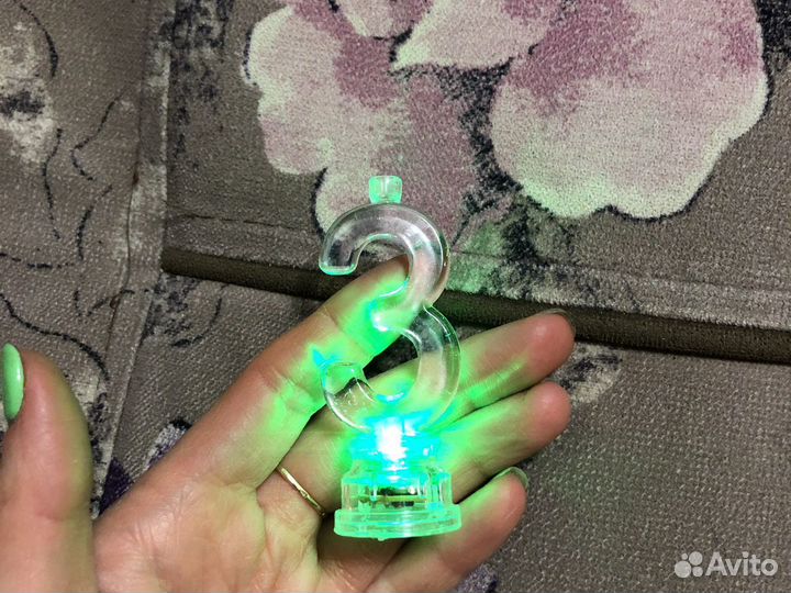 Цифра 3 на день рождения